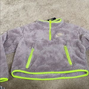 Nike Cropped Sherpa